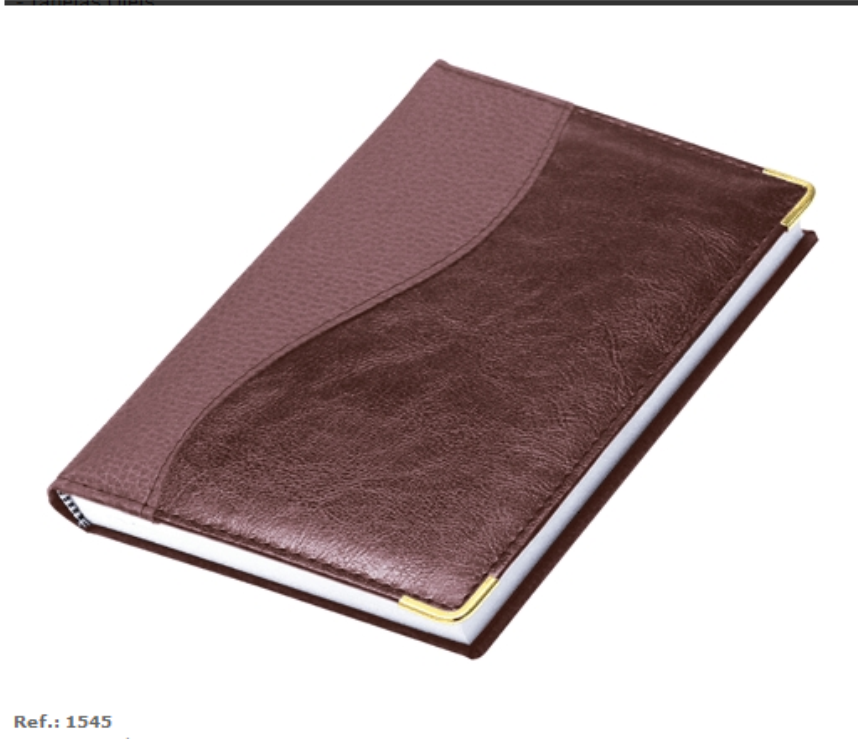 AGENDA MODELO 4 — brinde personalizado da Cátia Brindes