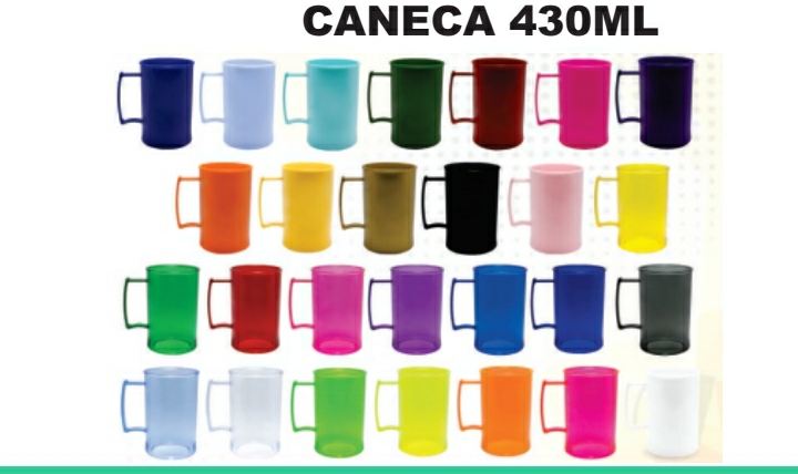 Caneca – 430ml — brinde personalizado da Cátia Brindes