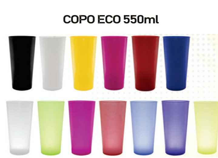 Copo Eco – 550ml — brinde personalizado da Cátia Brindes