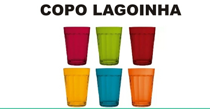 Copo Lagoinha — brinde personalizado da Cátia Brindes