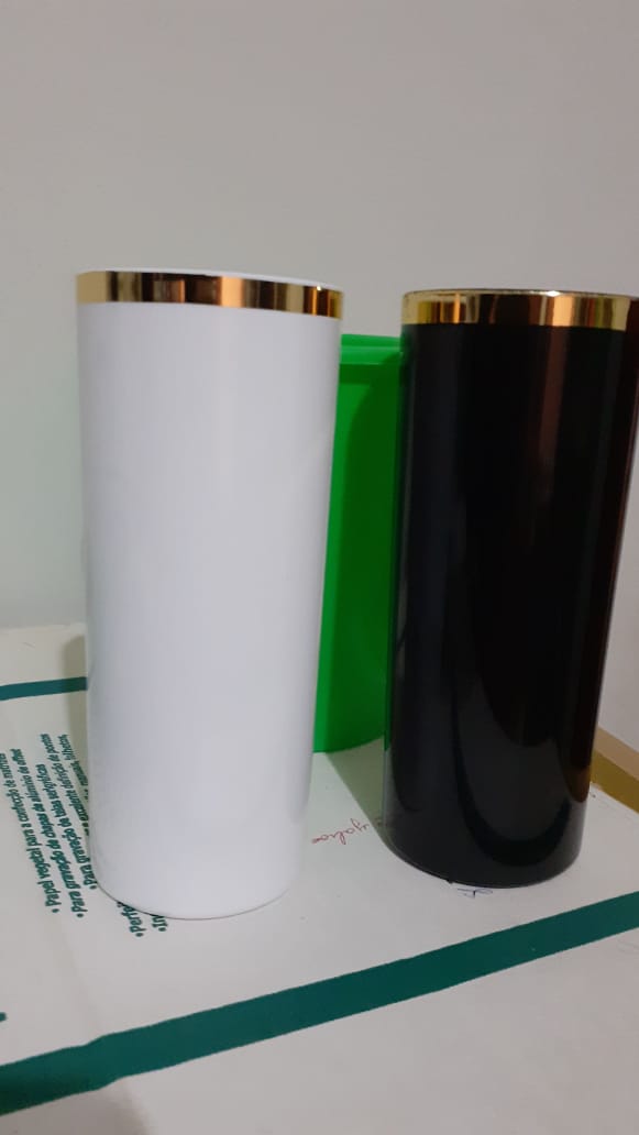 Long Drink com Tarja Dourada – 350ml — brinde personalizado da Cátia Brindes